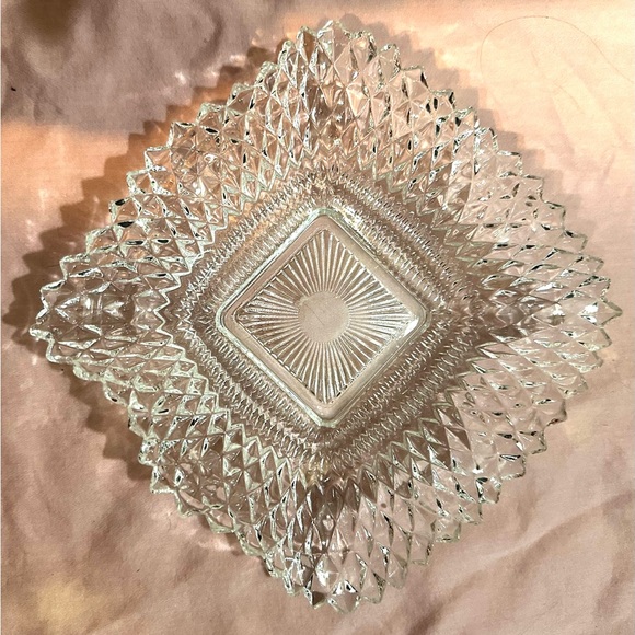 Federal Glass Other - Vintage Federal Glass Traditions
Clear 6.75" Bon Bon Candy Dish